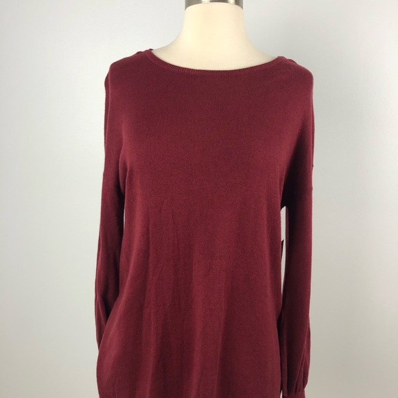 4th & Union Pullover Shirt Sweater Maroon Small P - Picture 6 of 8